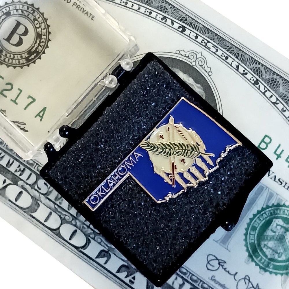 Oklahoma State Lapel Pin